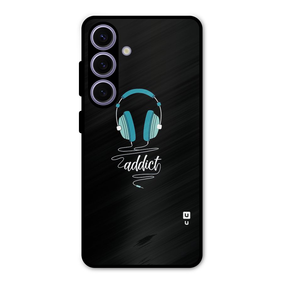Music Addict Metal Back Case for Galaxy S24