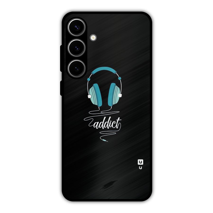 Music Addict Metal Back Case for Galaxy S24 Plus