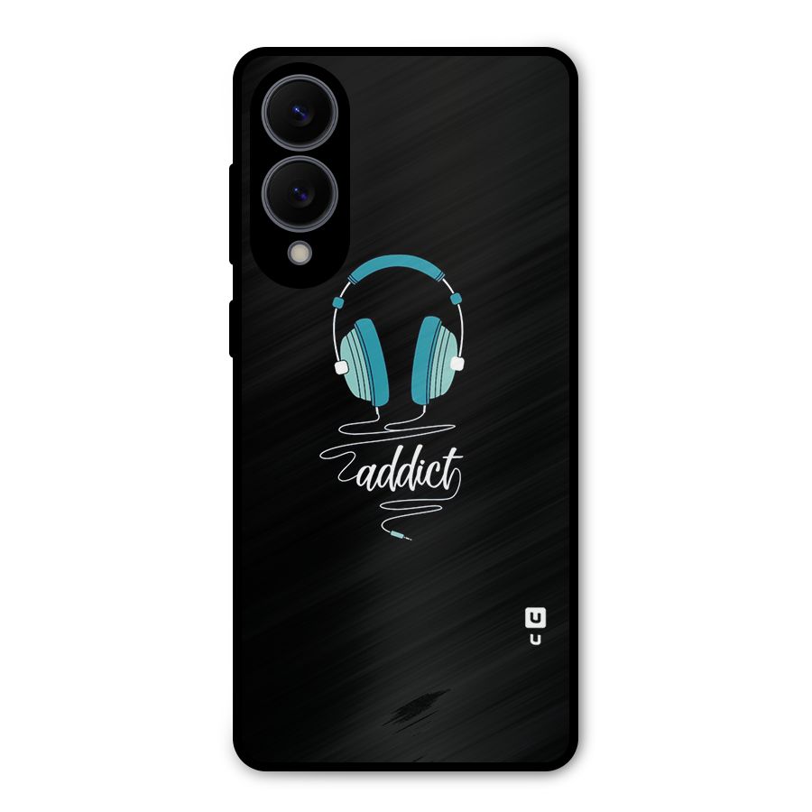 Music Addict Metal Back Case for Galaxy S25 Edge