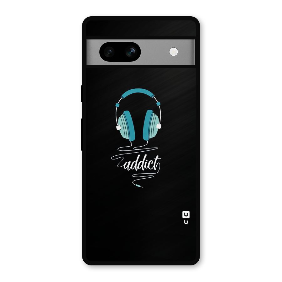 Music Addict Metal Back Case for Google Pixel 7a