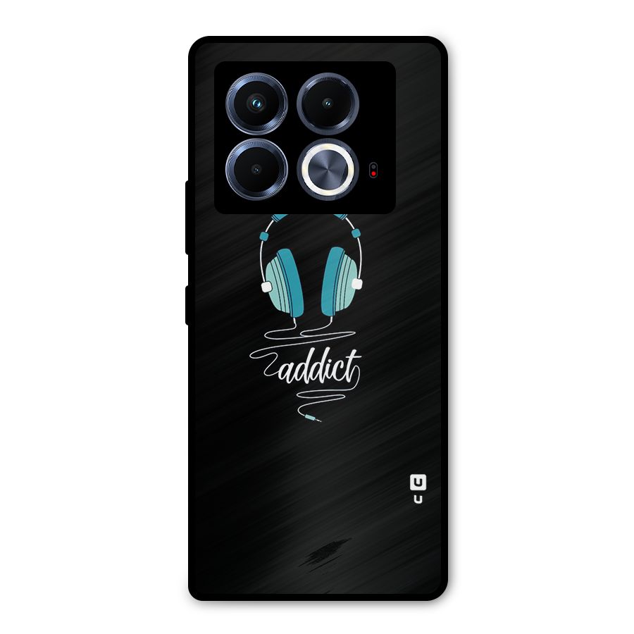 Music Addict Metal Back Case for Infinix Note 40 5G