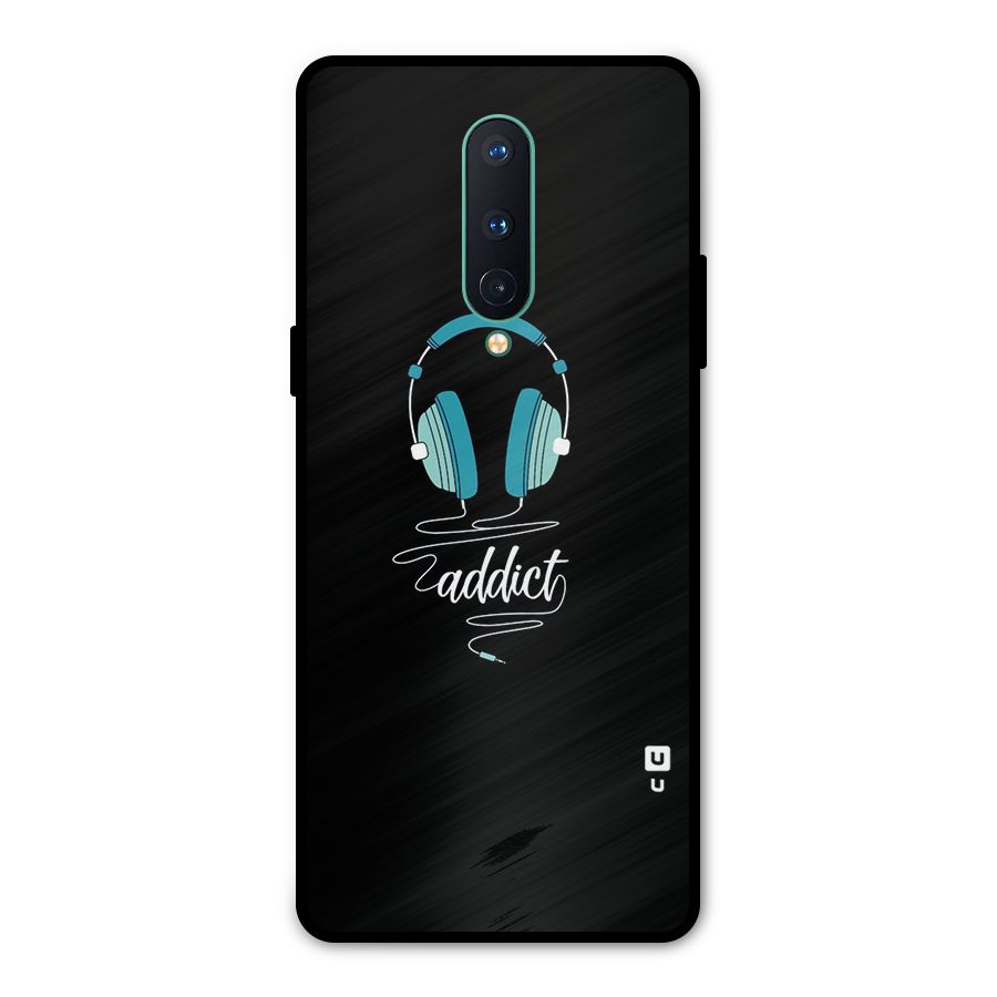 Music Addict Metal Back Case for OnePlus 8