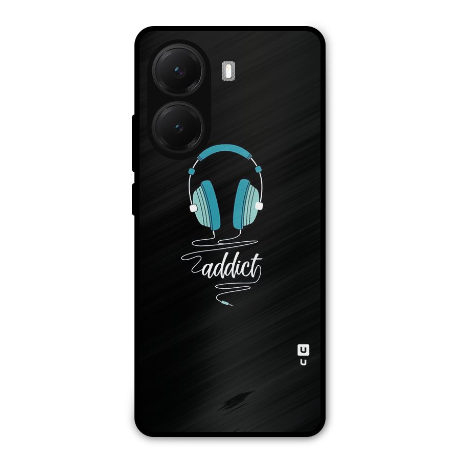 Music Addict Metal Back Case for Poco X7 Pro