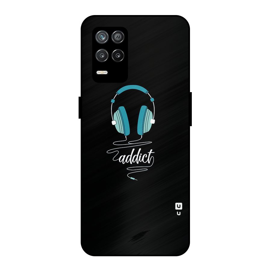Music Addict Metal Back Case for Realme 9 5G