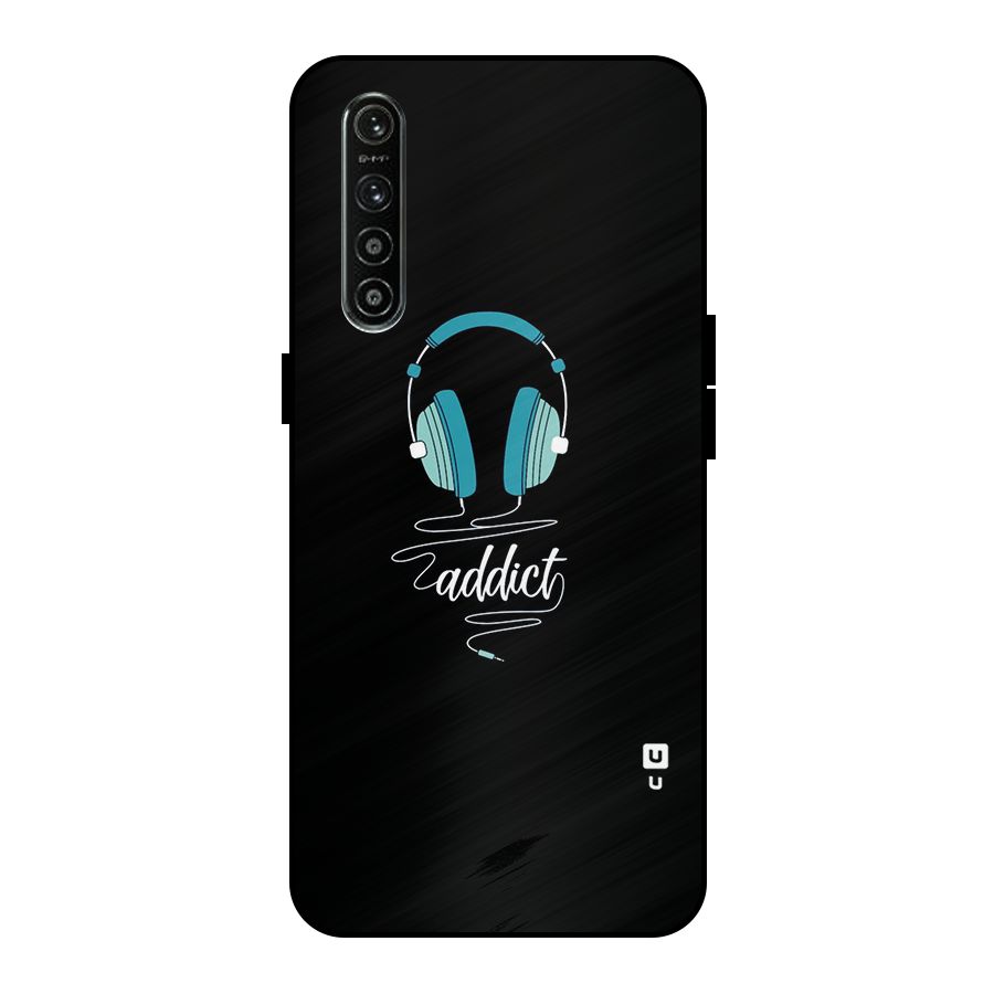 Music Addict Metal Back Case for Realme XT