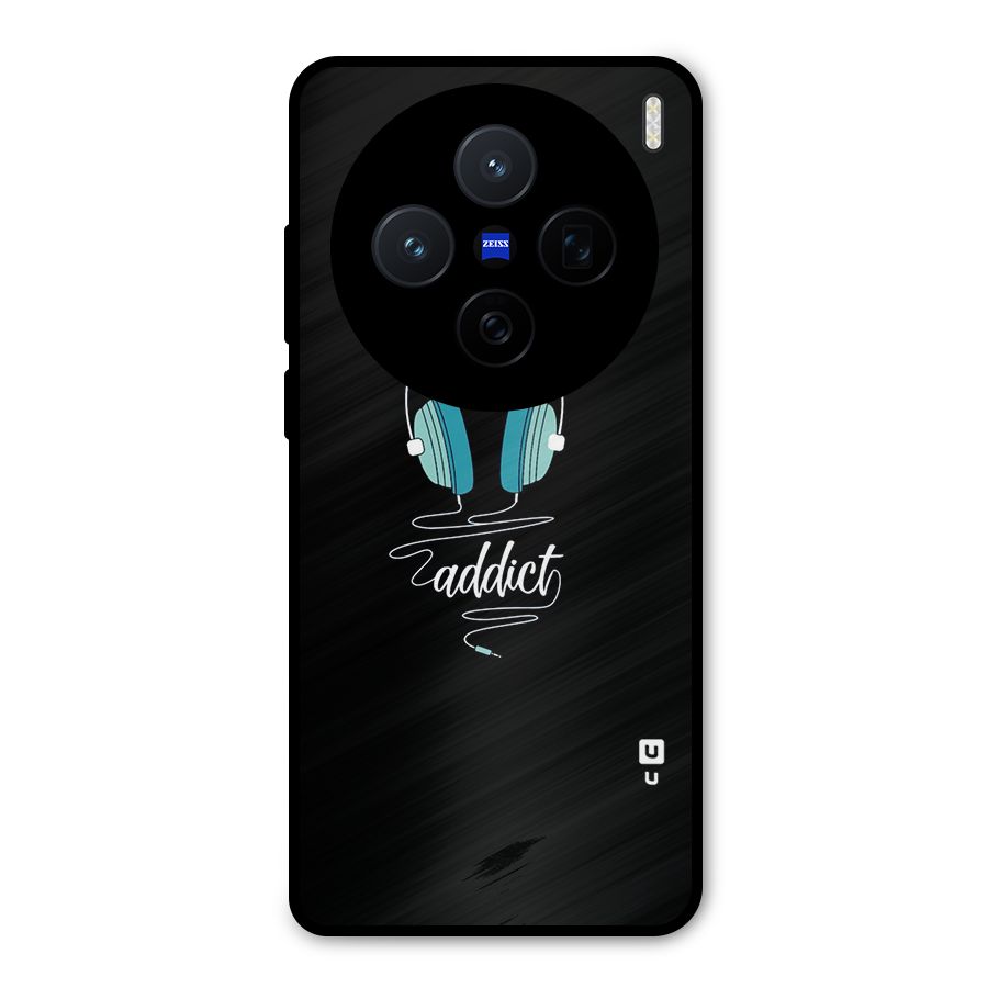 Music Addict Metal Back Case for Vivo X200