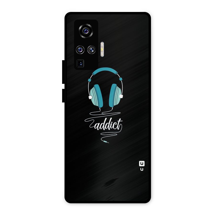 Music Addict Metal Back Case for Vivo X50 Pro