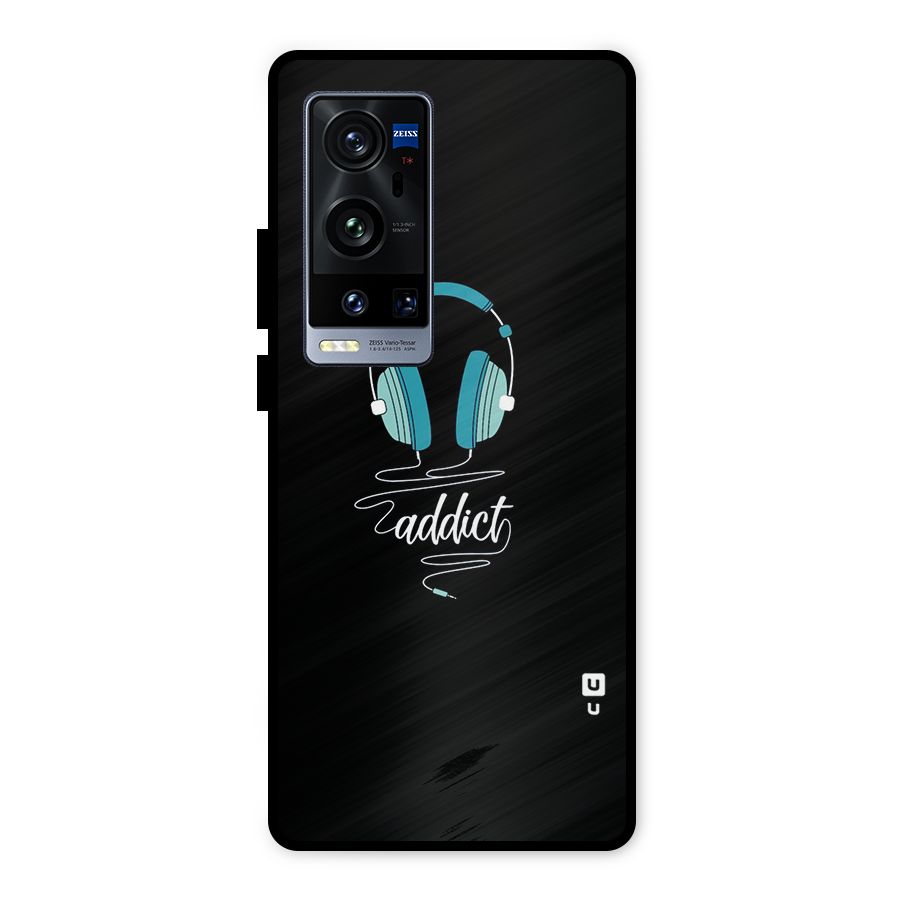 Music Addict Metal Back Case for Vivo X60 Pro Plus