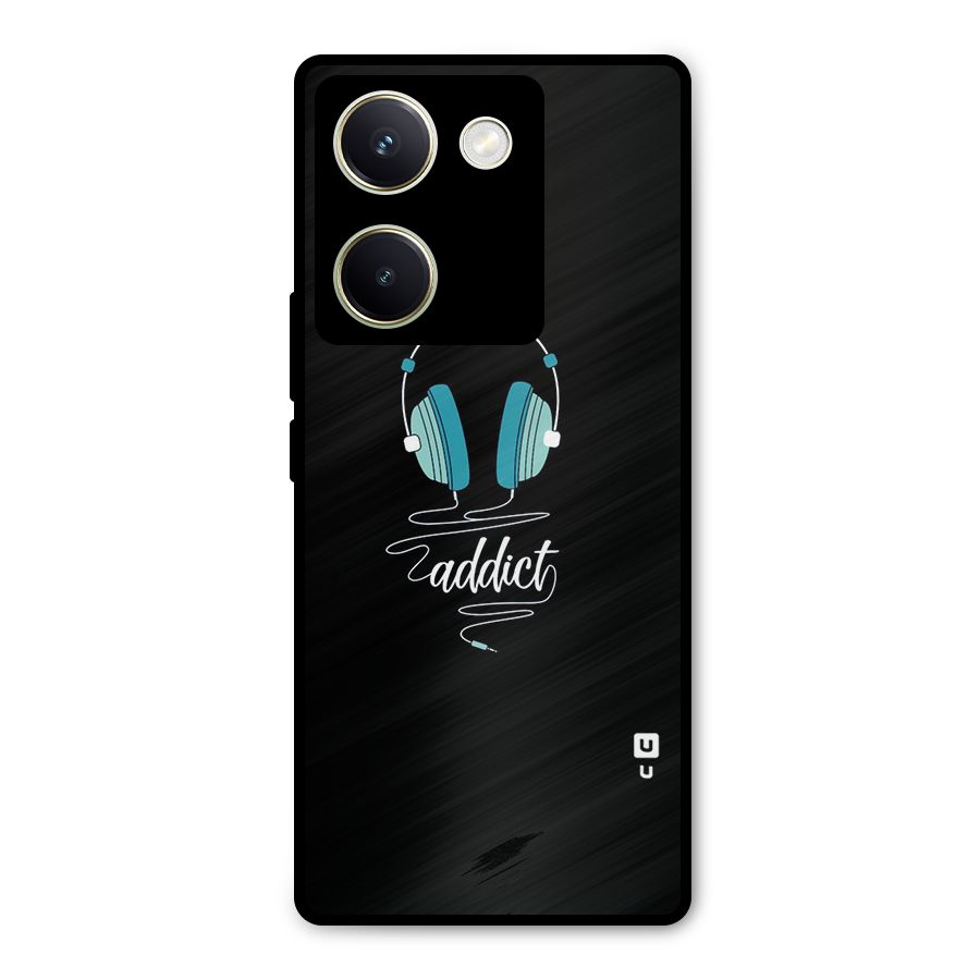 Music Addict Metal Back Case for Vivo Y200 Pro
