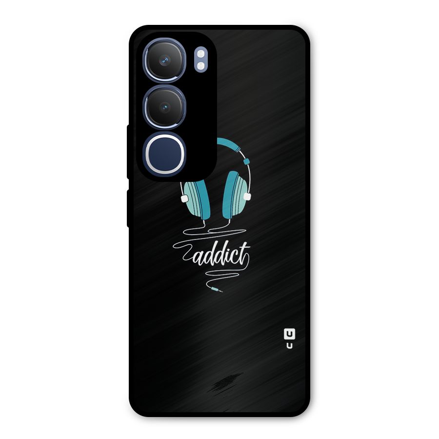 Music Addict Metal Back Case for Vivo Y29
