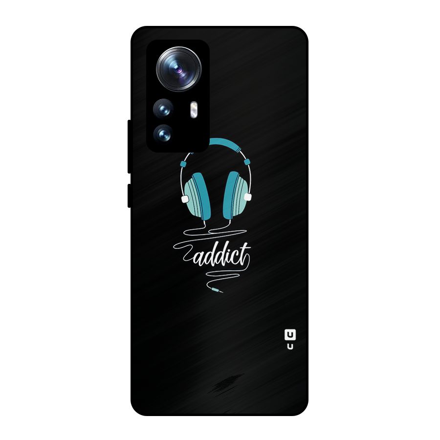 Music Addict Metal Back Case for Xiaomi 12 Pro