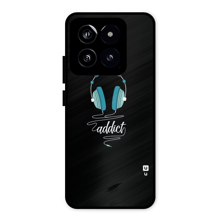 Music Addict Metal Back Case for Xiaomi 14