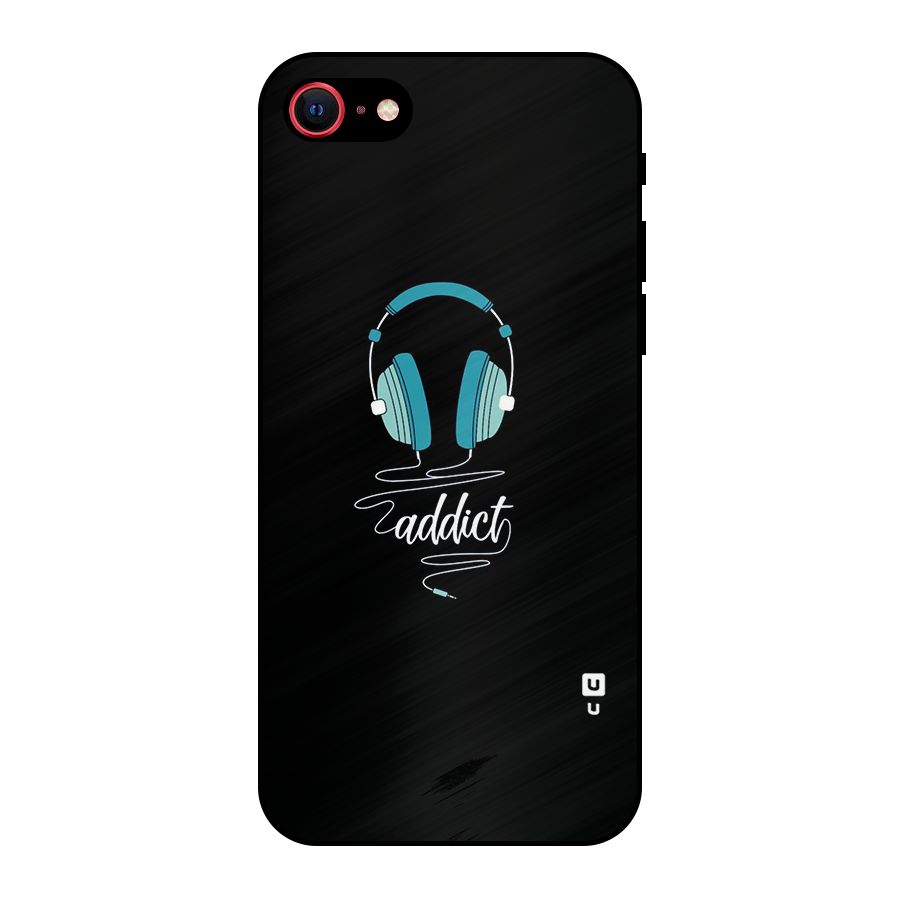 Music Addict Metal Back Case for iPhone 7