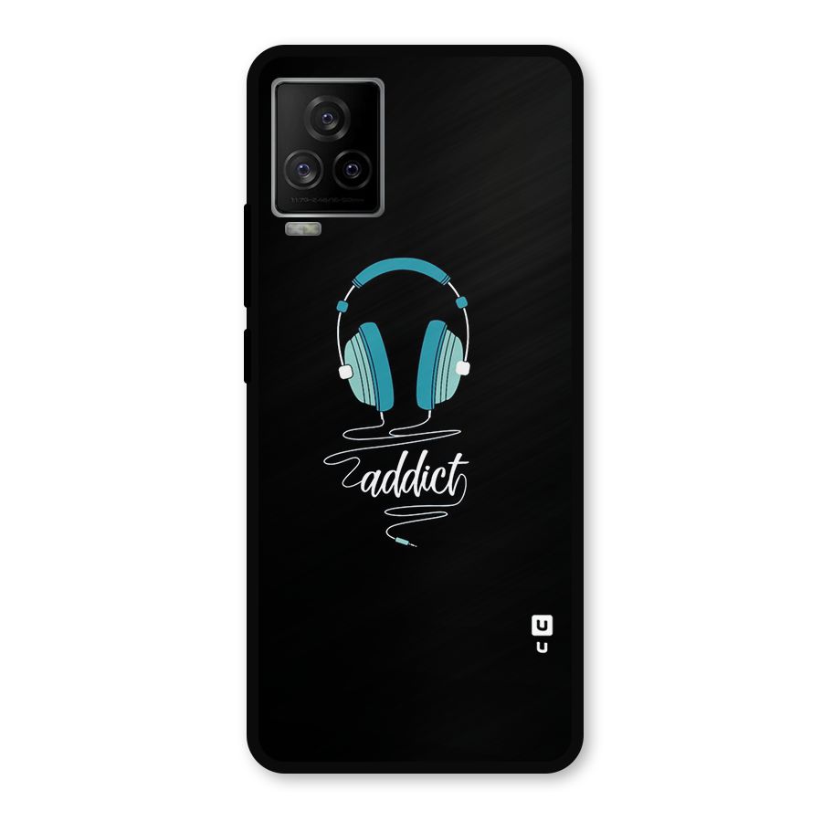 Music Addict Metal Back Case for iQOO 7 Legend 5G
