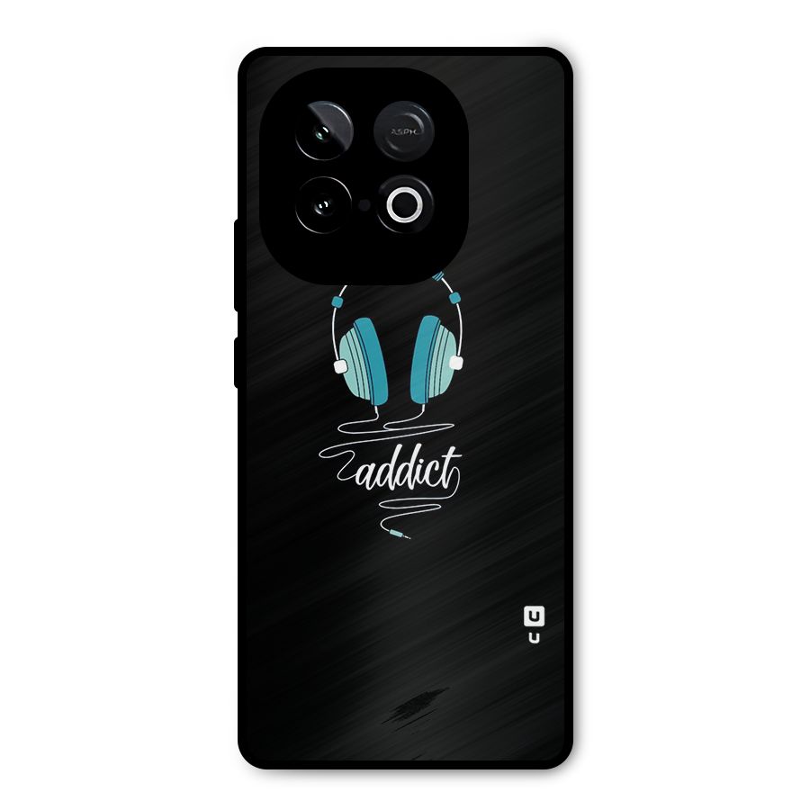 Music Addict Metal Back Case for iQOO Neo 10