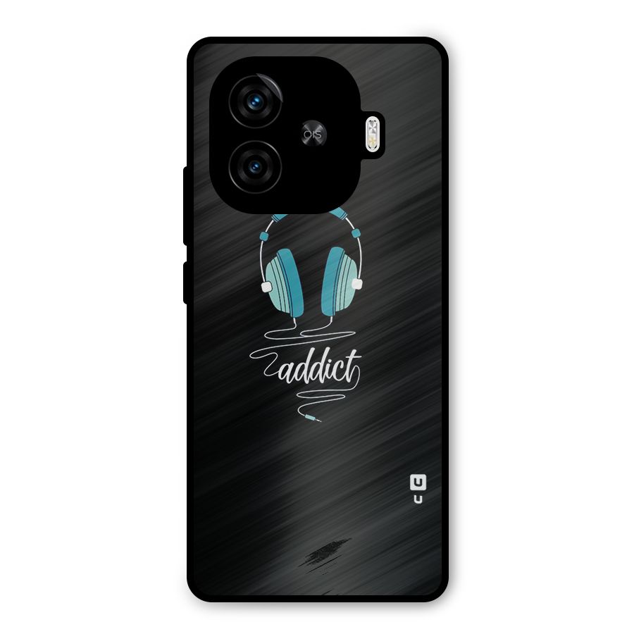 Music Addict Metal Back Case for iQOO Neo 10R
