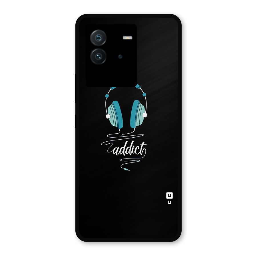 Music Addict Metal Back Case for iQOO Neo 6 5G