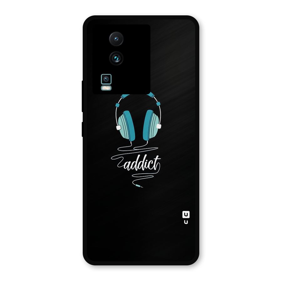 Music Addict Metal Back Case for iQOO Neo 7