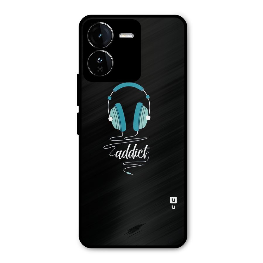 Music Addict Metal Back Case for iQOO Z9