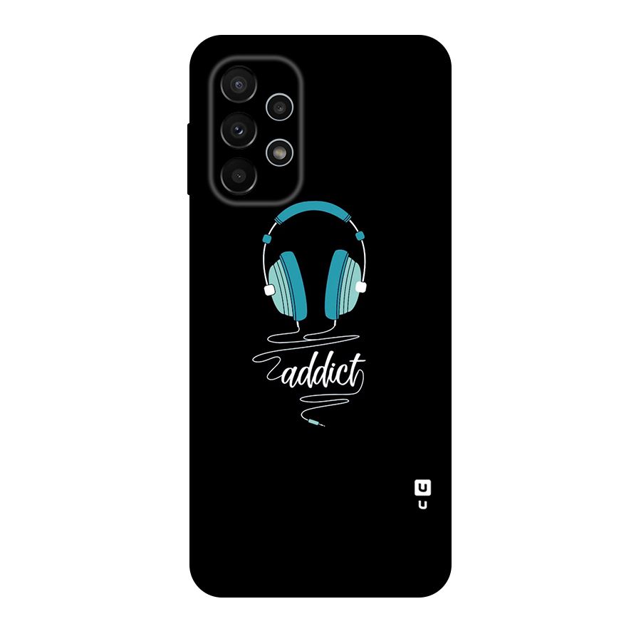 Music Addict Original Polycarbonate Back Case for Galaxy A23