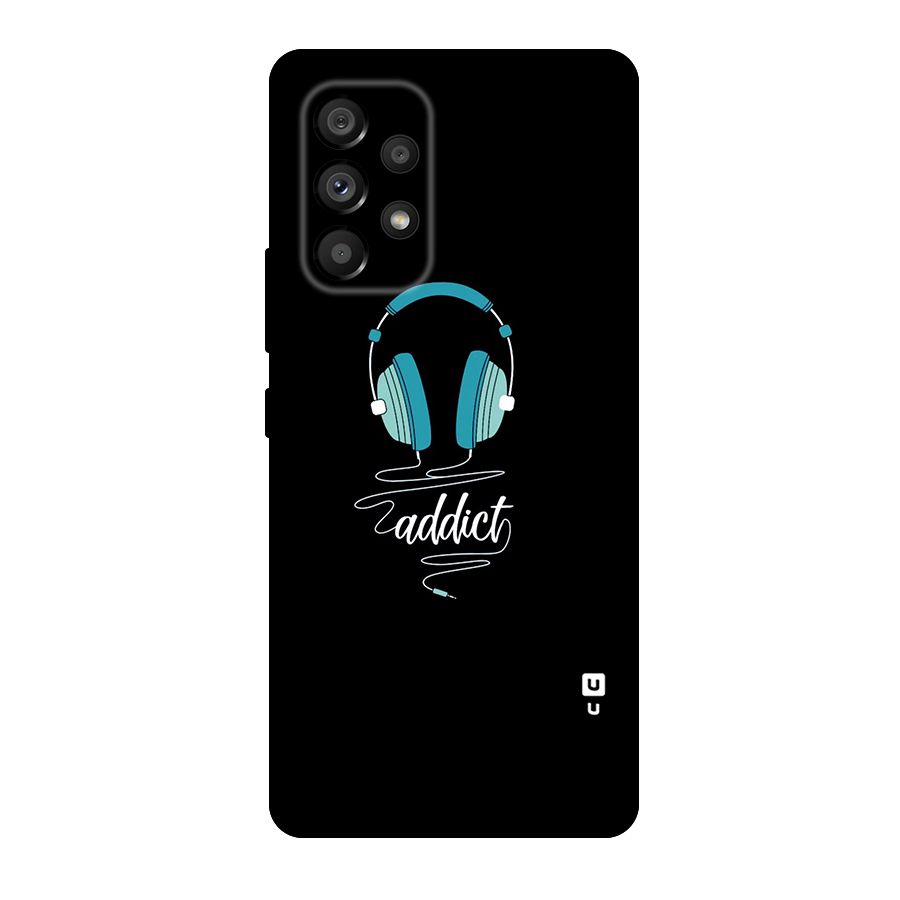 Music Addict Original Polycarbonate Back Case for Galaxy A53 5G