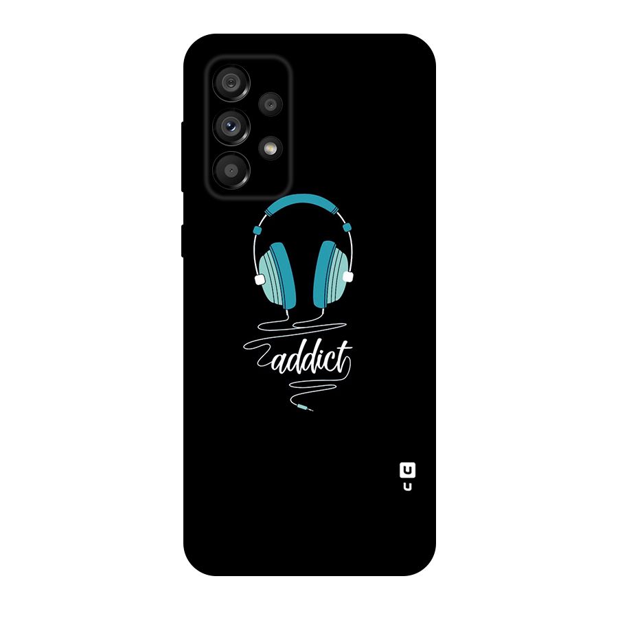 Music Addict Original Polycarbonate Back Case for Galaxy A73 5G