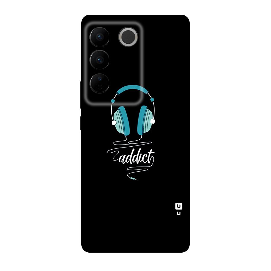 Music Addict Original Polycarbonate Back Case for Vivo V27