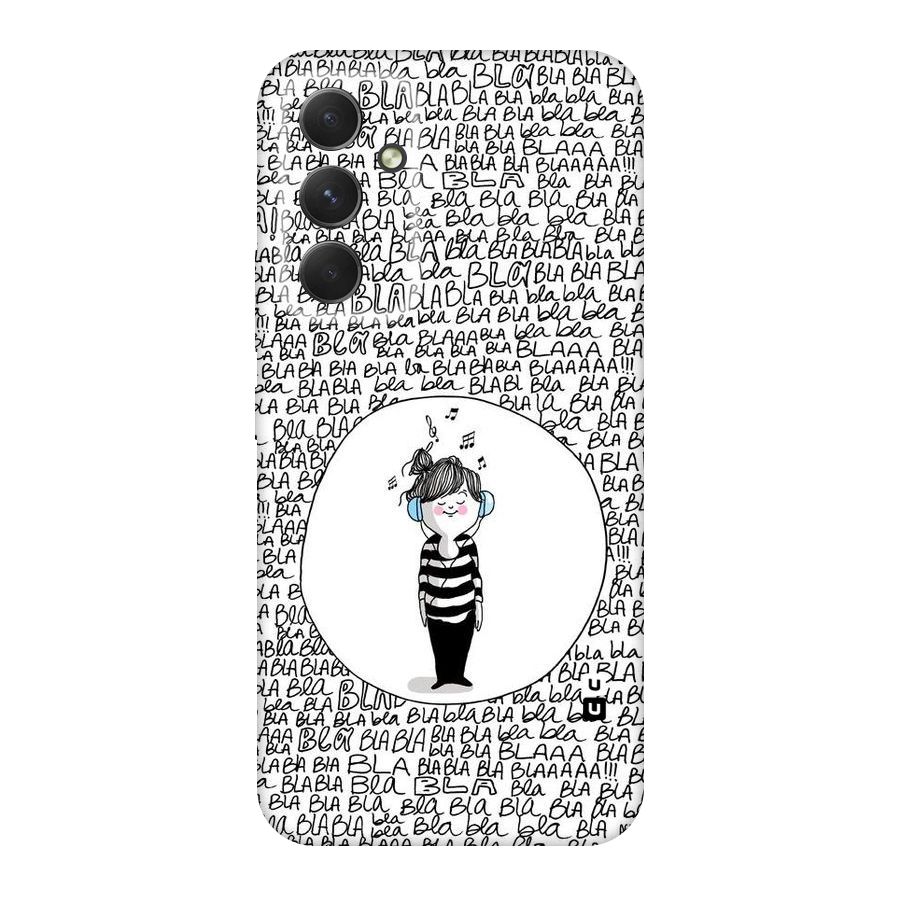 Music And Bla Bla Original Polycarbonate Back Case for Galaxy A54