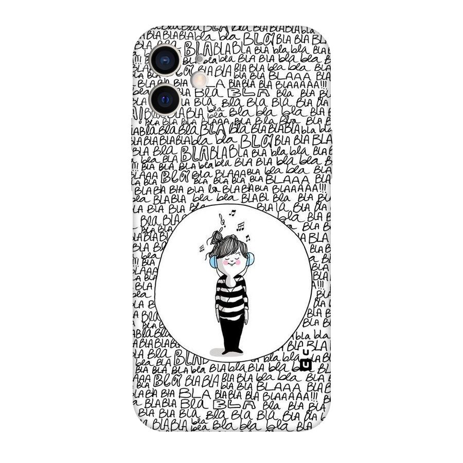 Music And Bla Bla Original Polycarbonate Back Case for iPhone 12