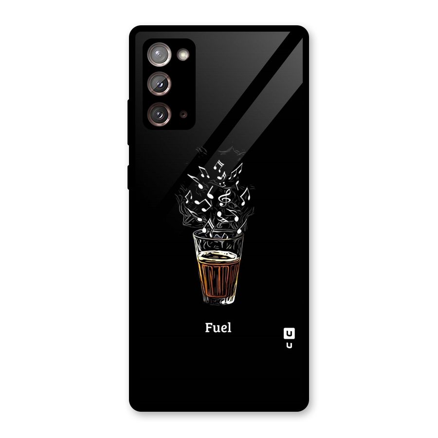 Music Chai My Fuel Glass Back Case for Galaxy Note 20