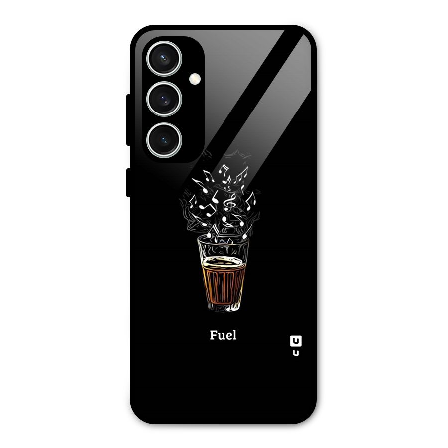 Music Chai My Fuel Glass Back Case for Galaxy S23 FE
