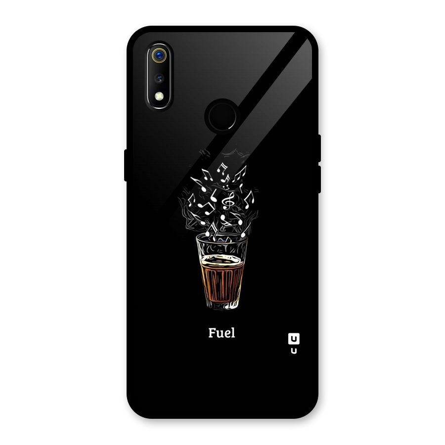 Music Chai My Fuel Glass Back Case for Realme 3