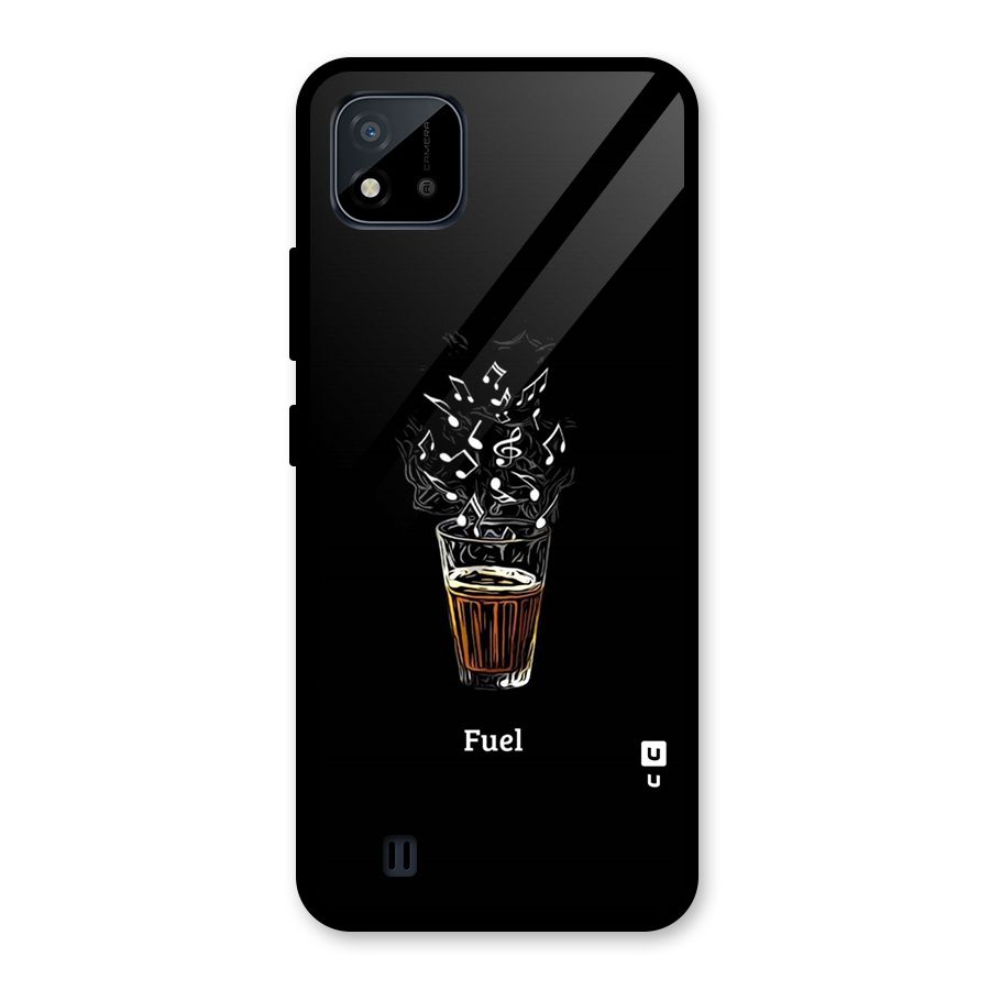Music Chai My Fuel Glass Back Case for Realme C11 2021