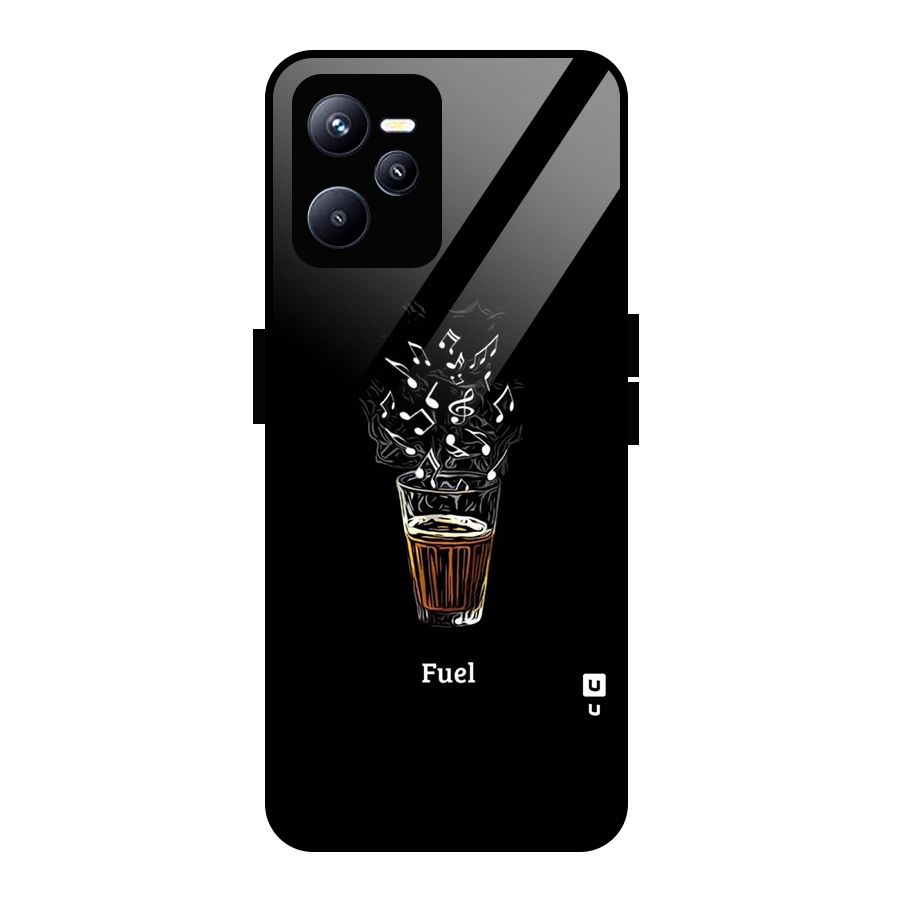 Music Chai My Fuel Glass Back Case for Realme C35
