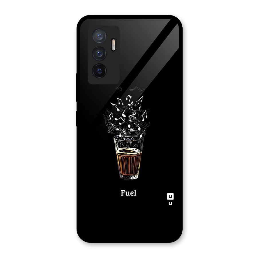 Music Chai My Fuel Glass Back Case for Vivo V23e