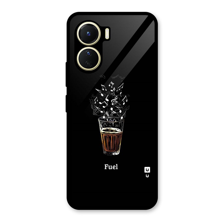 Music Chai My Fuel Glass Back Case for Vivo Y16