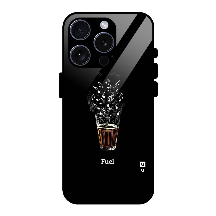 Music Chai My Fuel Glass Back Case for iPhone 15 Pro