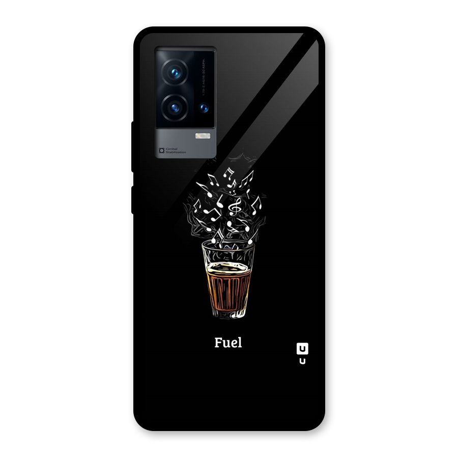 Music Chai My Fuel Glass Back Case for iQOO 9 5G