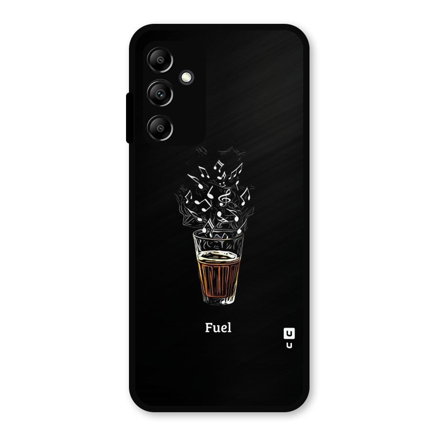 Music Chai My Fuel Metal Back Case for Galaxy A14 5G