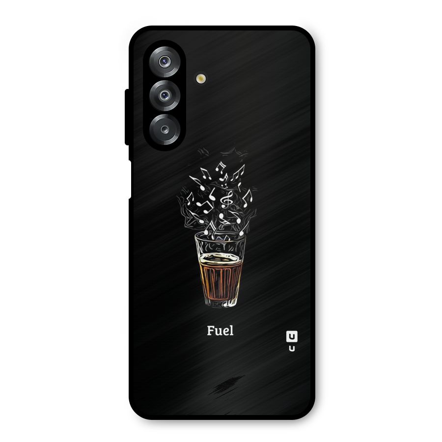 Music Chai My Fuel Metal Back Case for Galaxy A26