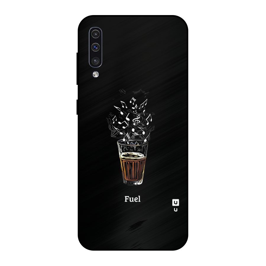 Music Chai My Fuel Metal Back Case for Galaxy A50