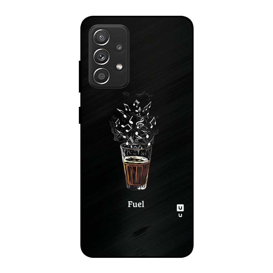 Music Chai My Fuel Metal Back Case for Galaxy A52s 5G