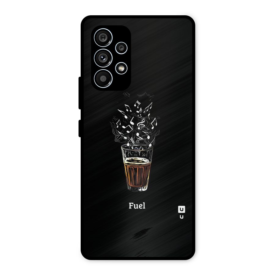 Music Chai My Fuel Metal Back Case for Galaxy A53 5G