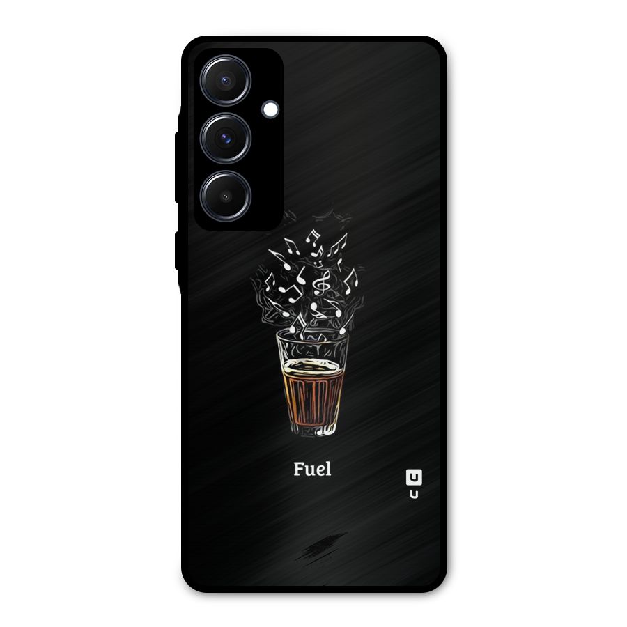 Music Chai My Fuel Metal Back Case for Galaxy A55