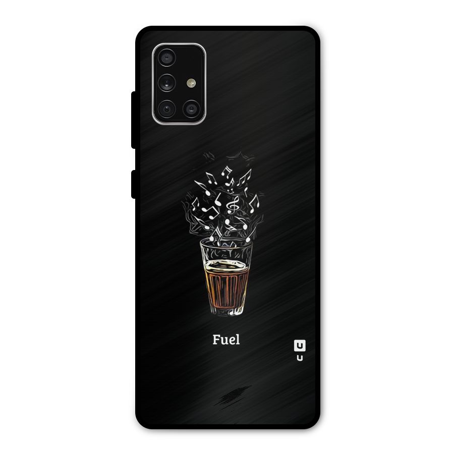 Music Chai My Fuel Metal Back Case for Galaxy A71