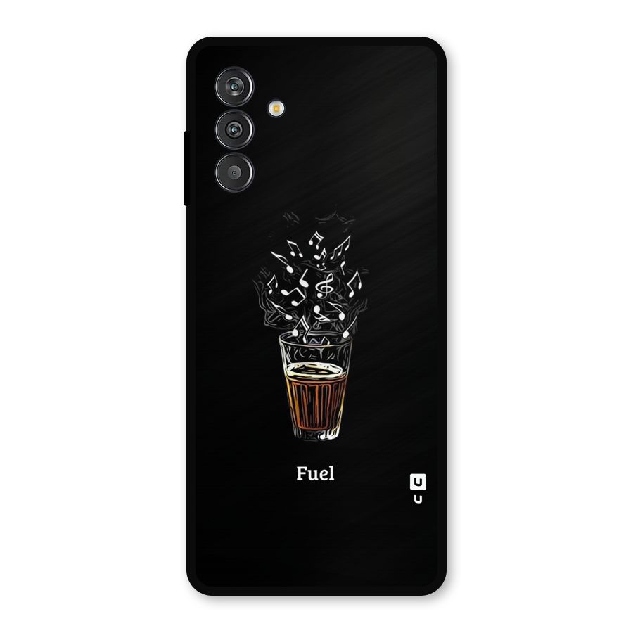 Music Chai My Fuel Metal Back Case for Galaxy F13