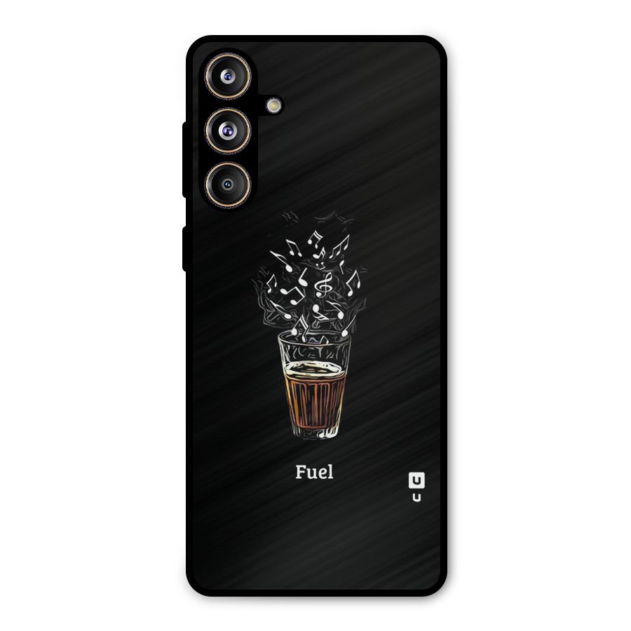 Music Chai My Fuel Metal Back Case for Galaxy F55