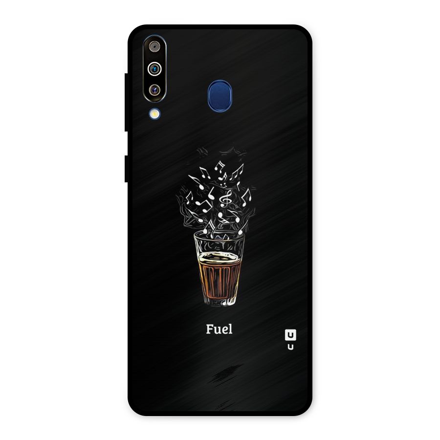 Music Chai My Fuel Metal Back Case for Galaxy M30
