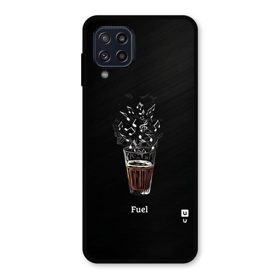 Music Chai My Fuel Metal Back Case for Galaxy M32