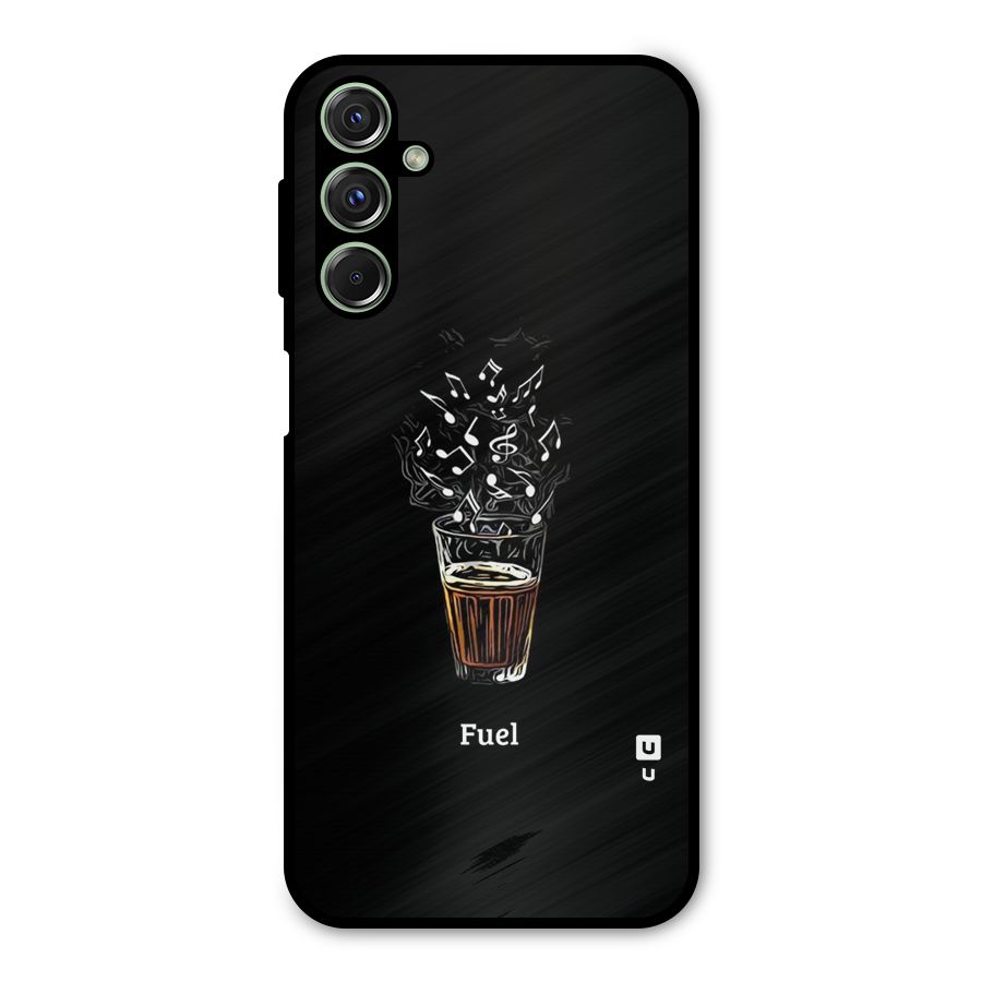 Music Chai My Fuel Metal Back Case for Galaxy M34